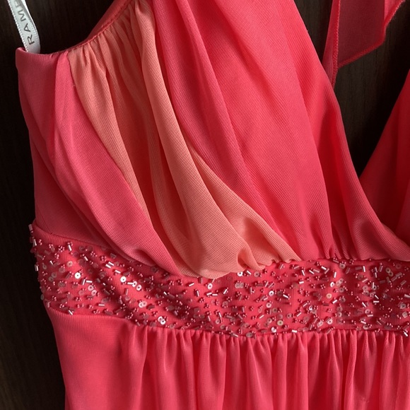 Rampage, Barbiecore, Y2K, prom, party evening dress, embroidery beads sequins - Picture 8 of 8